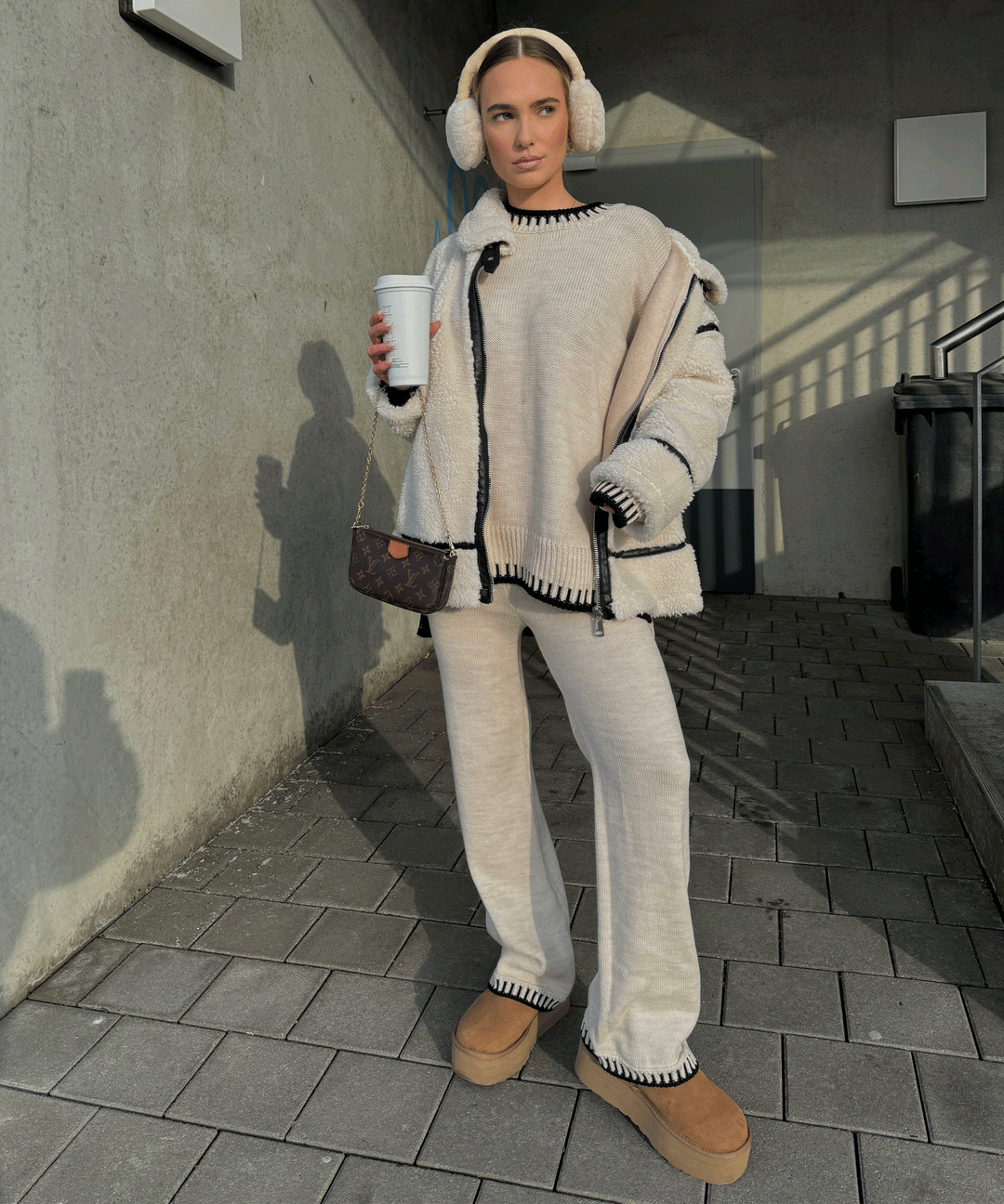 Teddyfelljacke Snow Cremeweiß  Ladypolitan ♡   