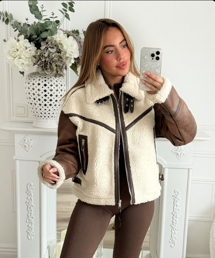 Teddyjacke Levke Braun