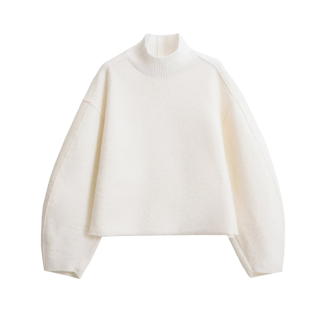 Tessa - Klassischer gerippter Damenpullover