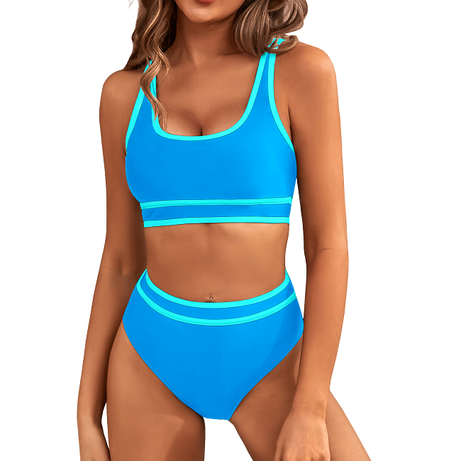 Emilia | Sportliches Damen Bikini-Set mit High-Waist Komfort