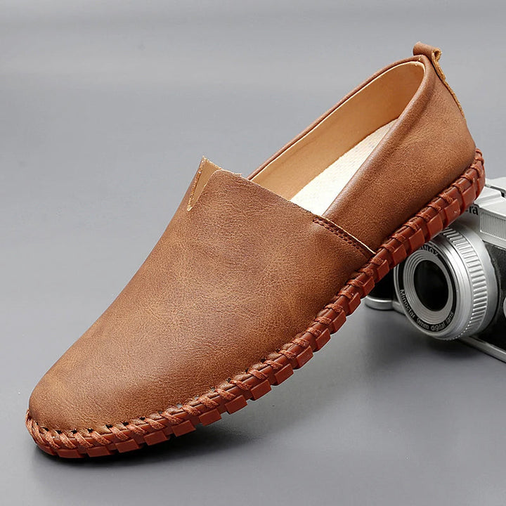 Maximilian | Elegante Santorini Leder-Loafer für Herren
