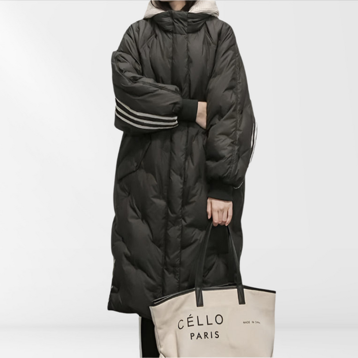 Tiril – Lange Damen-Daunenjacke