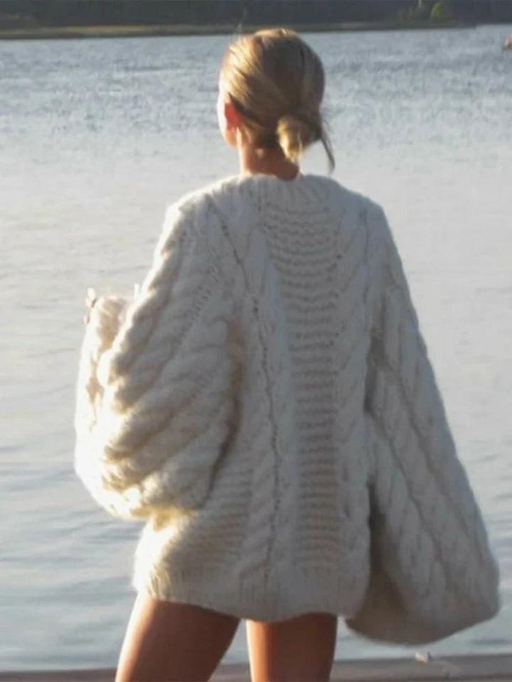 Tjaya - Vintage Gestrickter pullover