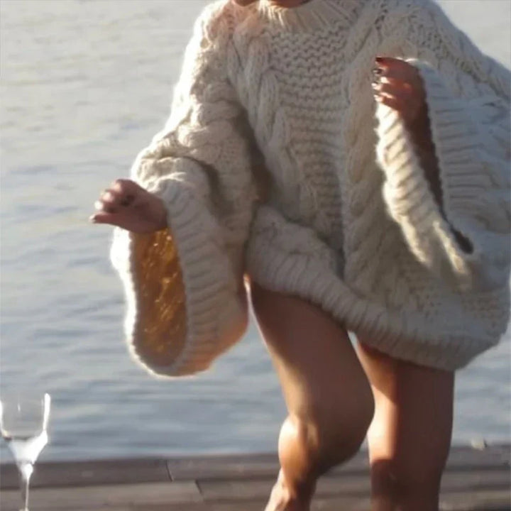 Tjaya - Vintage Gestrickter pullover