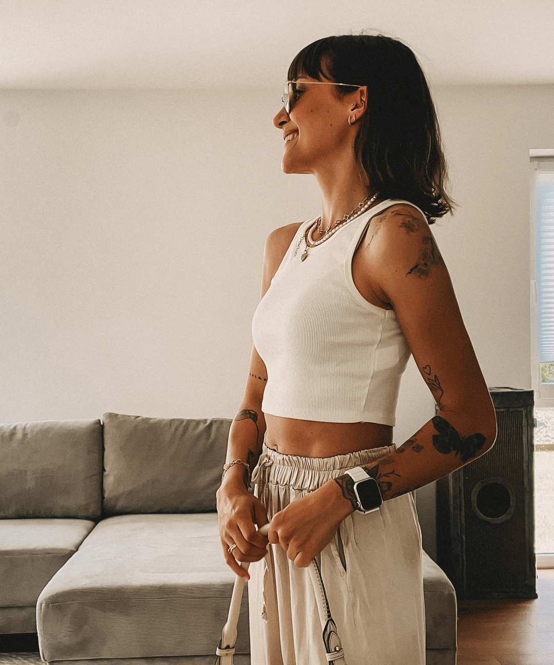 Top Chamie Weiß  Ladypolitan - Fashion Onlineshop für Damen   