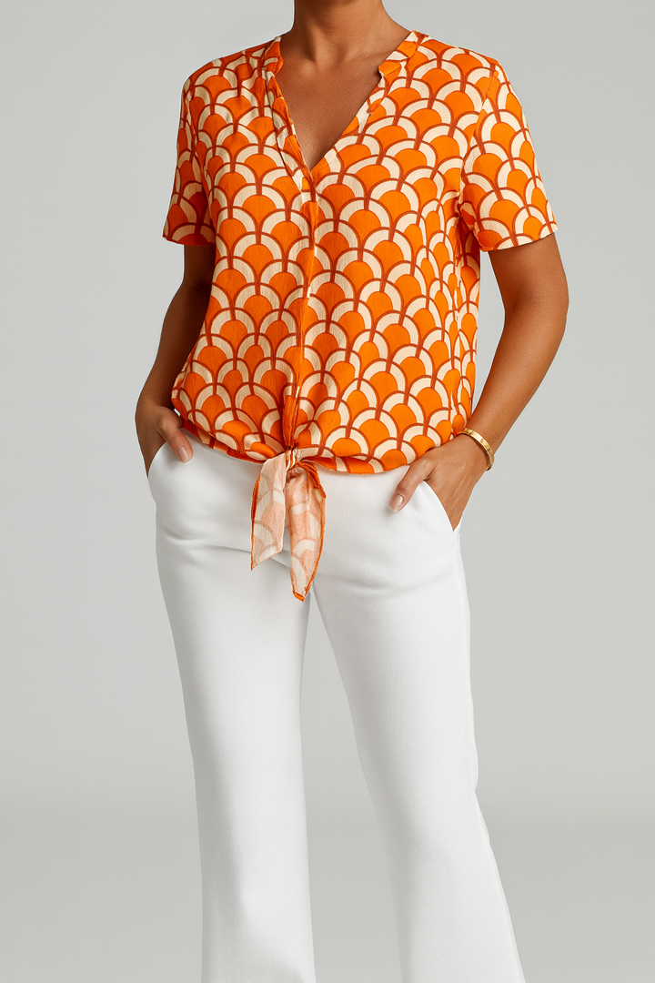Top Damen | Bindesaum & Figurfreundlicher Look