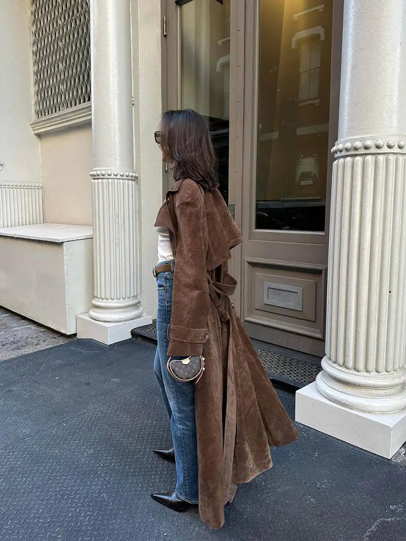 Trenchcoat Damen | Taillierender Gürtel & Zeitlos Elegant