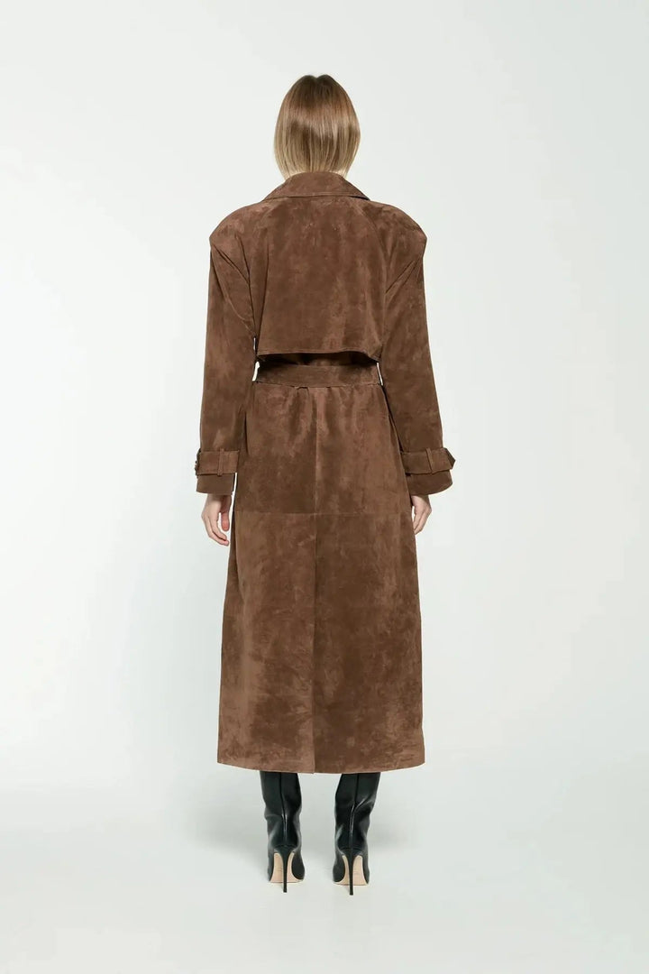 Trenchcoat Damen | Taillierender Gürtel & Zeitlos Elegant
