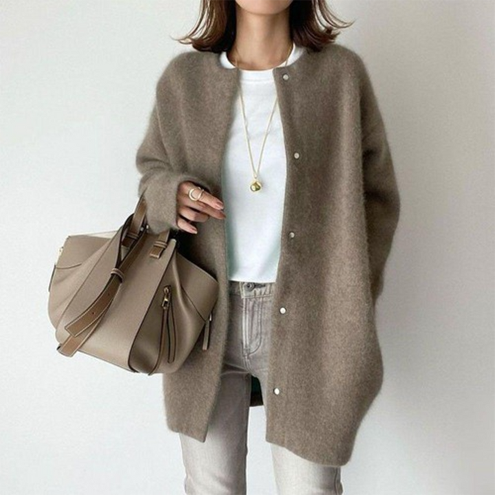 Trendiger Damen Strickjacke Bequem