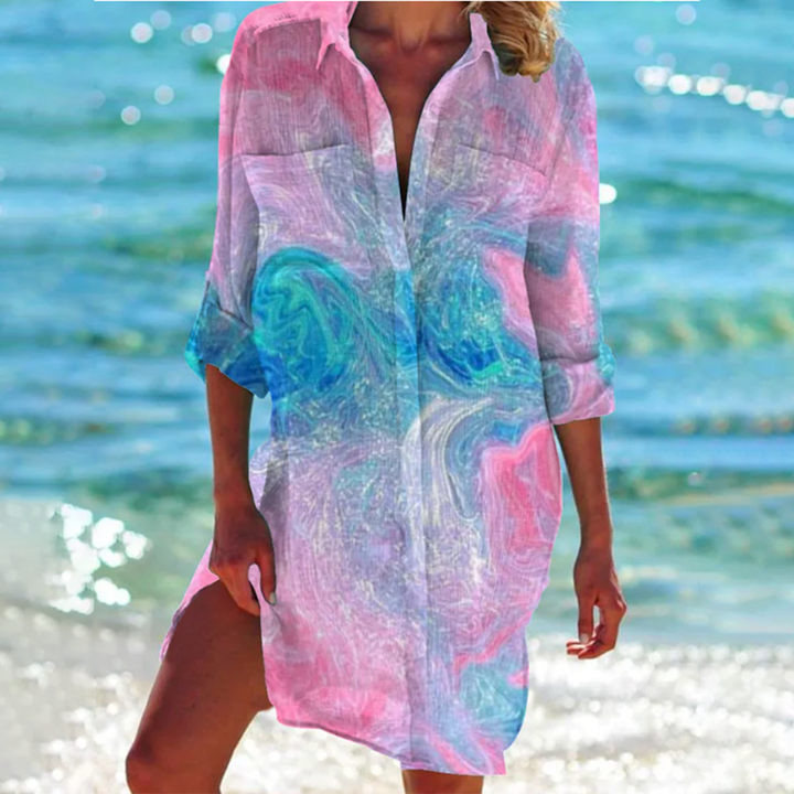 Maya – Classic Shirt Dress - Image 5