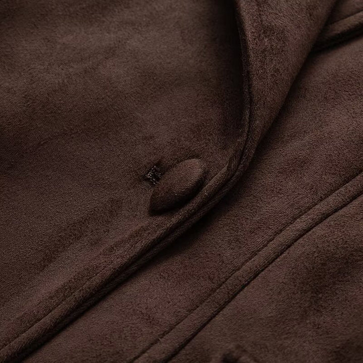 Übergangsjacke Damen | Kurzmantel Damen | Taillengürtel für elegante Silhouette