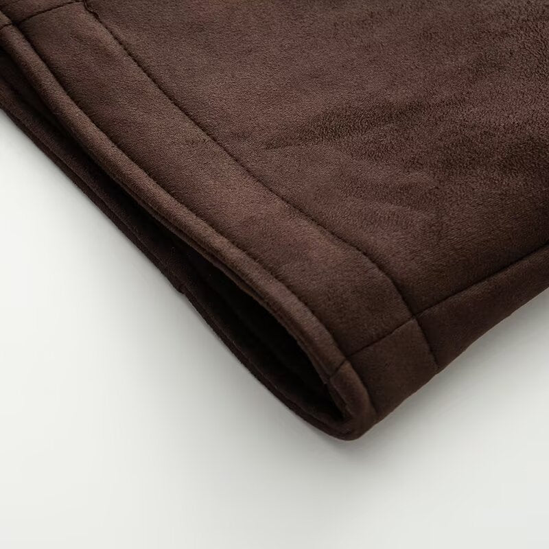 Übergangsjacke Damen | Kurzmantel Damen | Taillengürtel für elegante Silhouette
