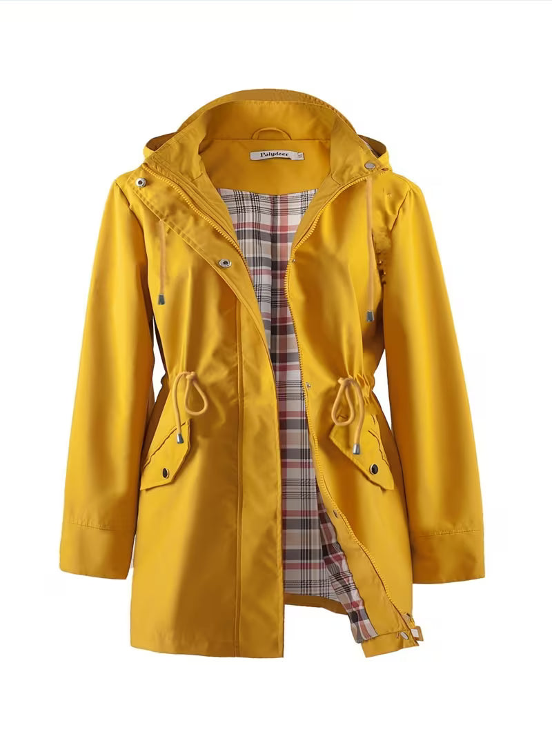 Übergangsjacke Damen | Parka Damen | Kapuze & Taillenzug für flexible Passform
