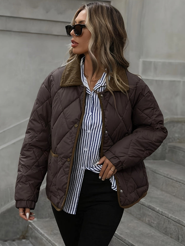 Übergangsjacke Damen | Steppjacke Damen | Winddicht & angenehm wärmend