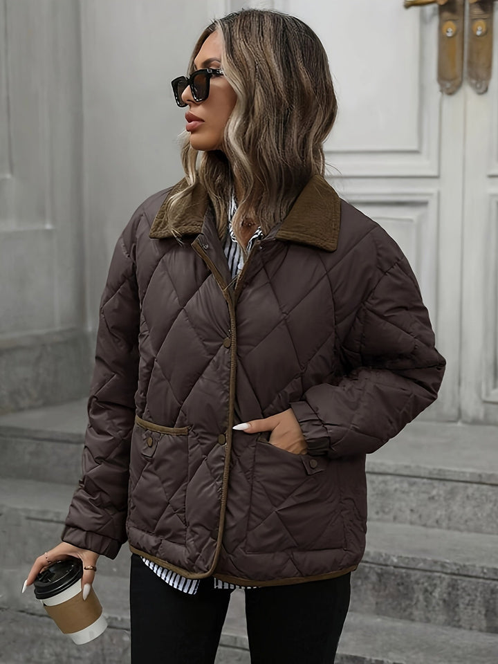 Übergangsjacke Damen | Steppjacke Damen | Winddicht & angenehm wärmend
