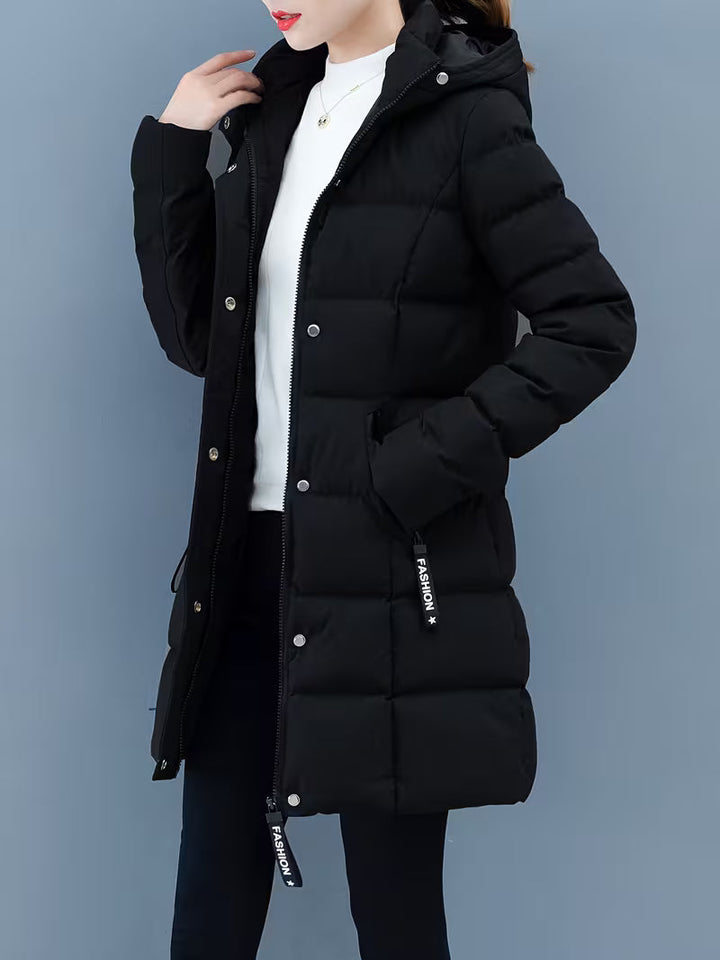 Übergangsjacke Damen | Steppmantel Damen | Kapuze & Windschutz
