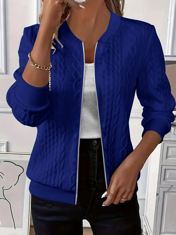 Übergangsjacke Damen | Sweatjacke Damen | Kapuze & Zipper für entspannten Komfort