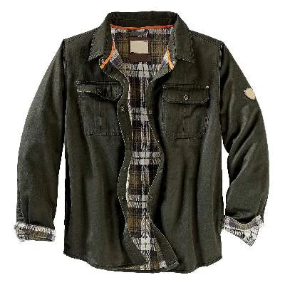 Übergangsjacke Herren | Knopfleiste & Brusttaschen-Stauraum