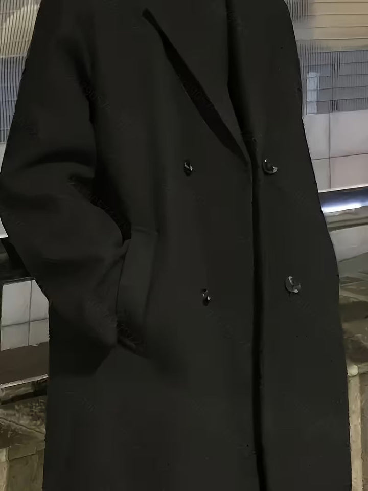 Übergangsjacke Herren | Mantel Herren | Doppelreiher für einen souveränen Auftritt