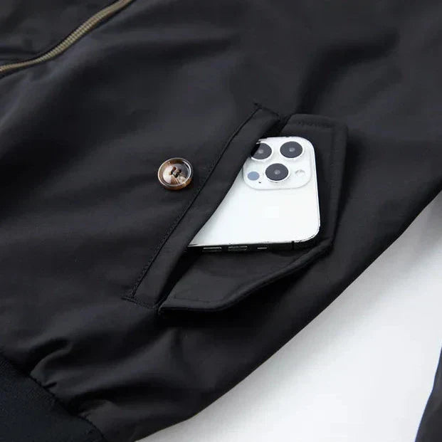 Übergangsjacke Herren | Reißverschluss & Windschutz