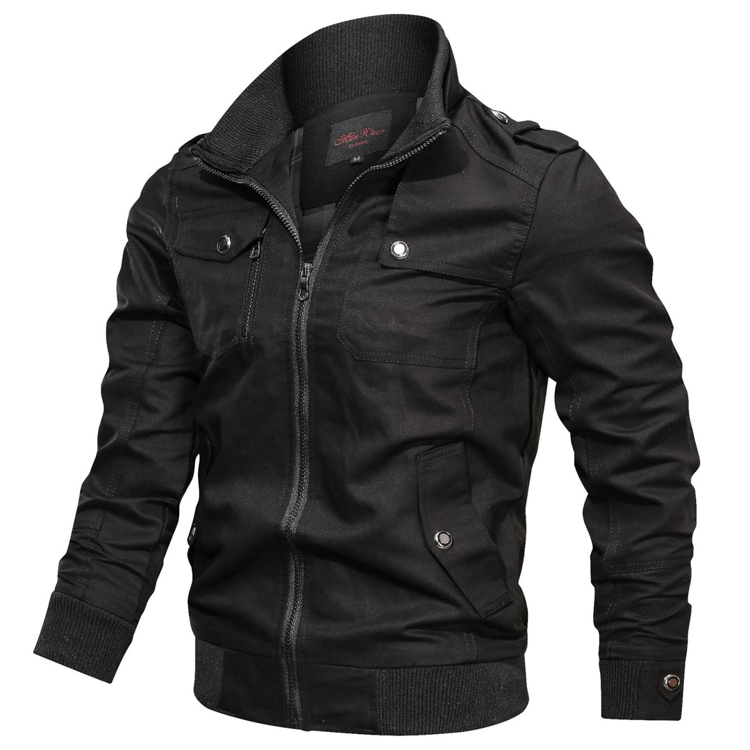 Übergangsjacke Herren | Stehkragen & Klassischer Utility-Look