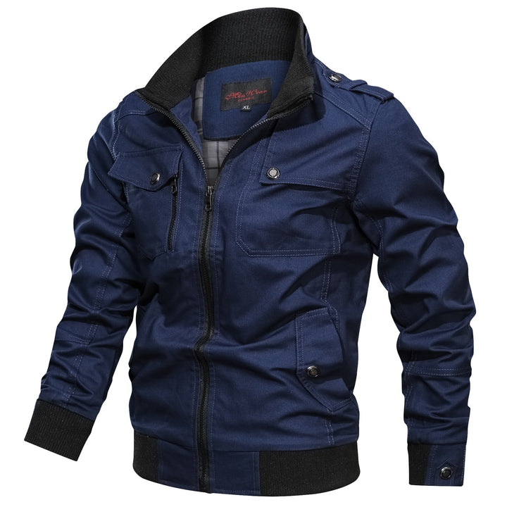Übergangsjacke Herren | Stehkragen & Klassischer Utility-Look