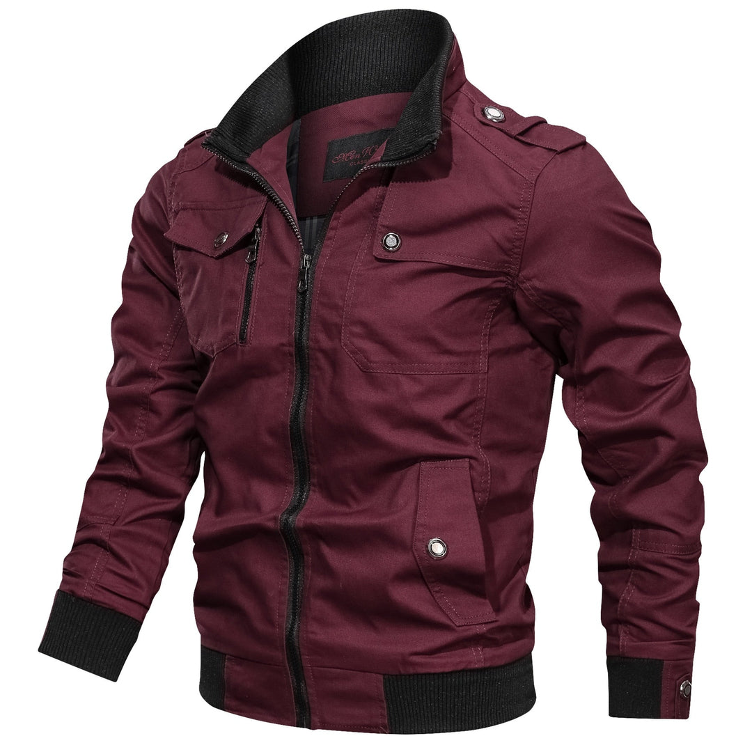 Übergangsjacke Herren | Stehkragen & Klassischer Utility-Look