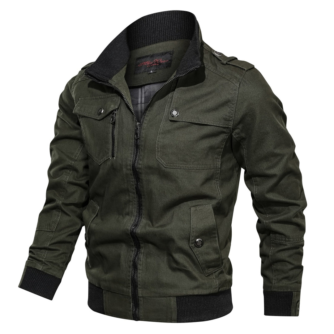 Übergangsjacke Herren | Stehkragen & Klassischer Utility-Look