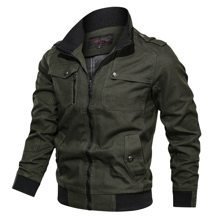 Übergangsjacke Herren | Stehkragen & Klassischer Utility-Look