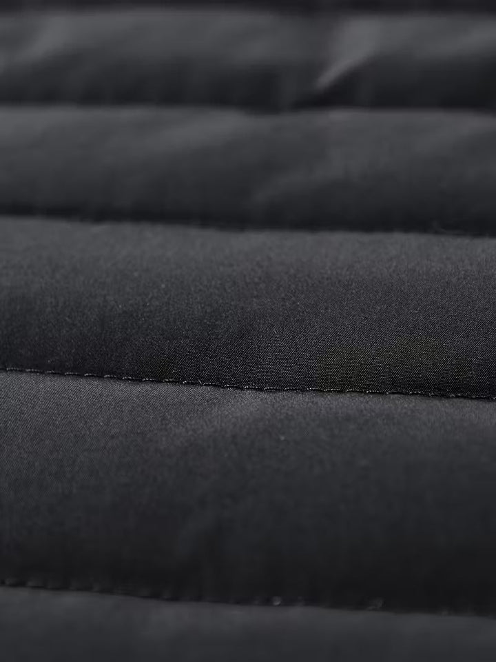 Übergangsjacke Herren | Steppjacke Herren| Stehkragen-Windschutz & Leichtwärme