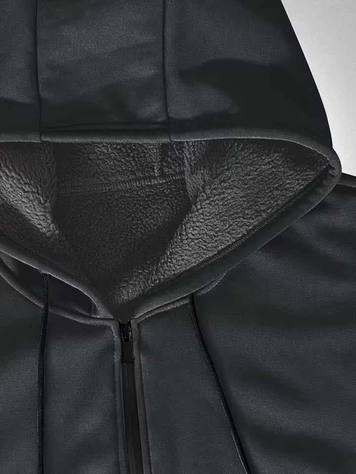 Übergangsjacke Herren | Zip Hoodie Herren | Kapuze & Wärmekomfort