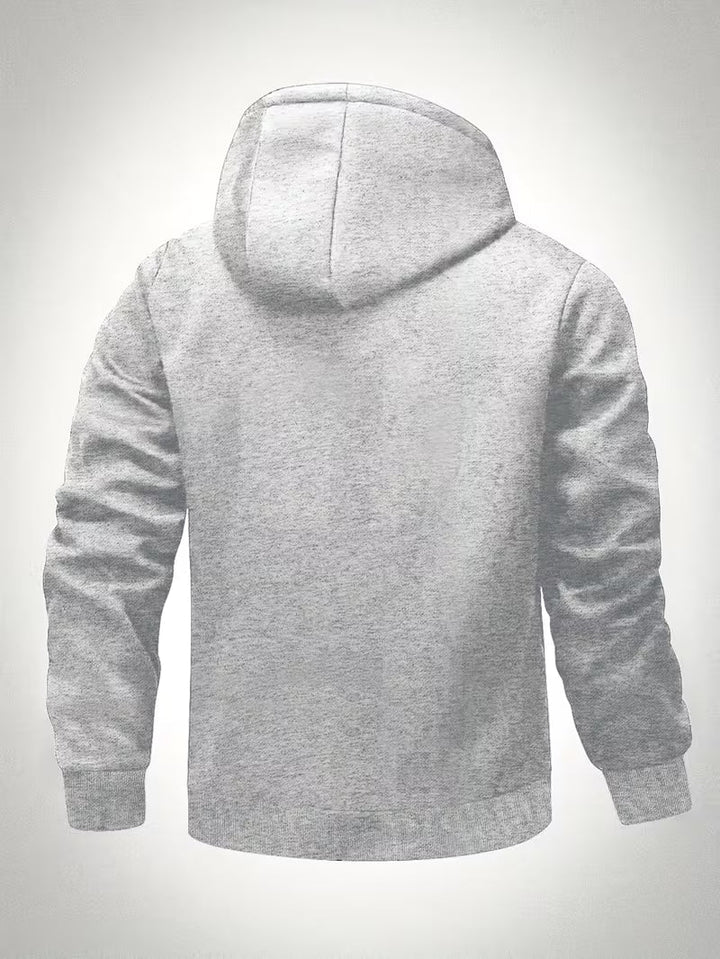 Übergangsjacke Herren | Zip Hoodie Herren | Kapuze & Wärmekomfort