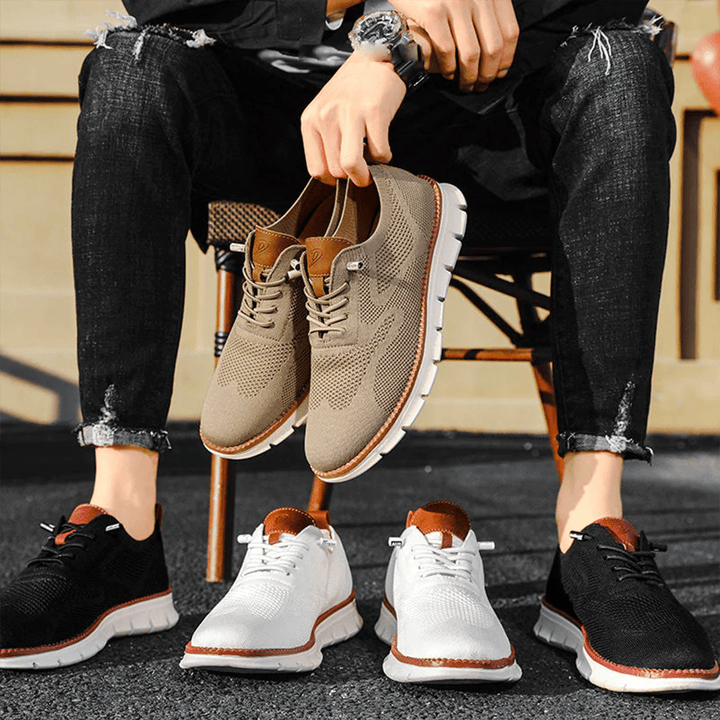 Ultrabequeme Herrenschuhe | Federleichter Komfort & Dämpfende Sohle