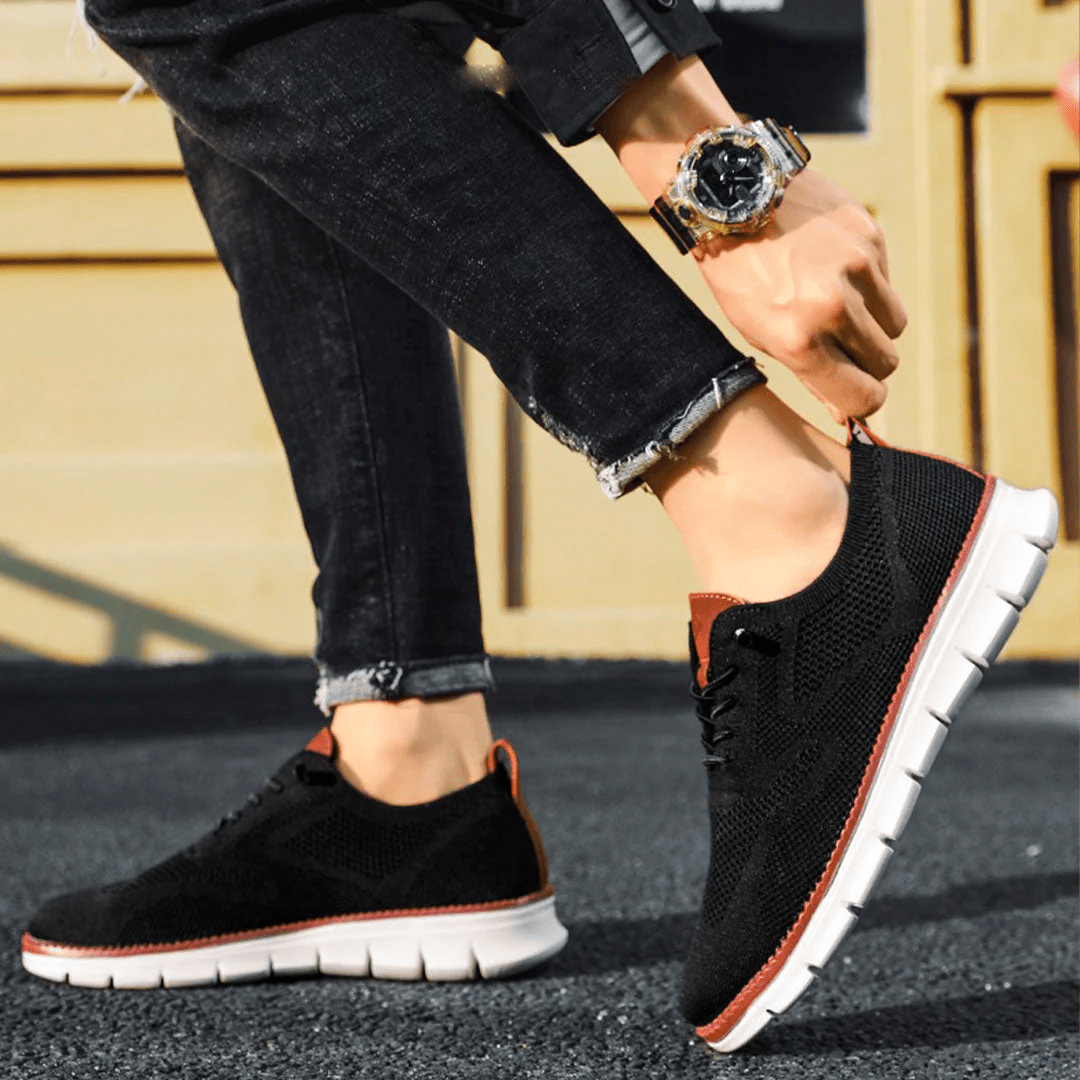 Ultrabequeme Herrenschuhe | Federleichter Komfort & Dämpfende Sohle