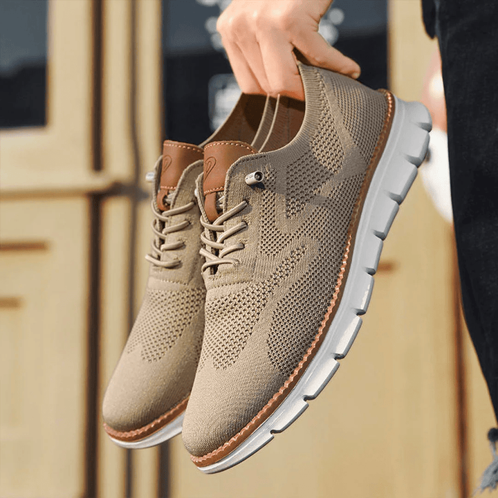 Ultrabequeme Herrenschuhe | Federleichter Komfort & Dämpfende Sohle