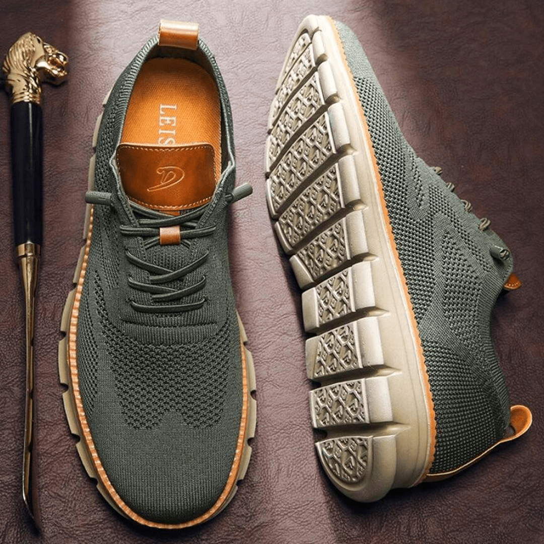 Ultrabequeme Herrenschuhe | Federleichter Komfort & Dämpfende Sohle
