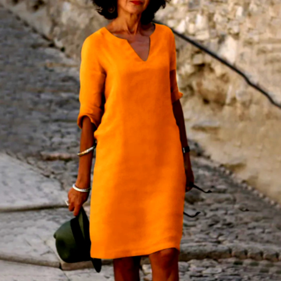 Clara – Leinen-Sommerkleid