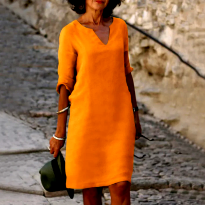 Clara – Leinen-Sommerkleid