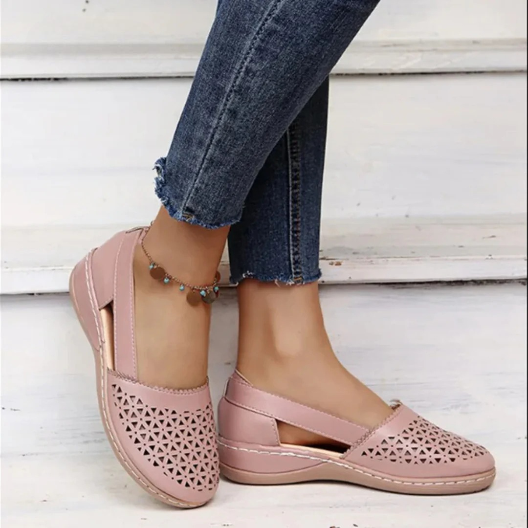 Damen Sommer Slipper Schuhe