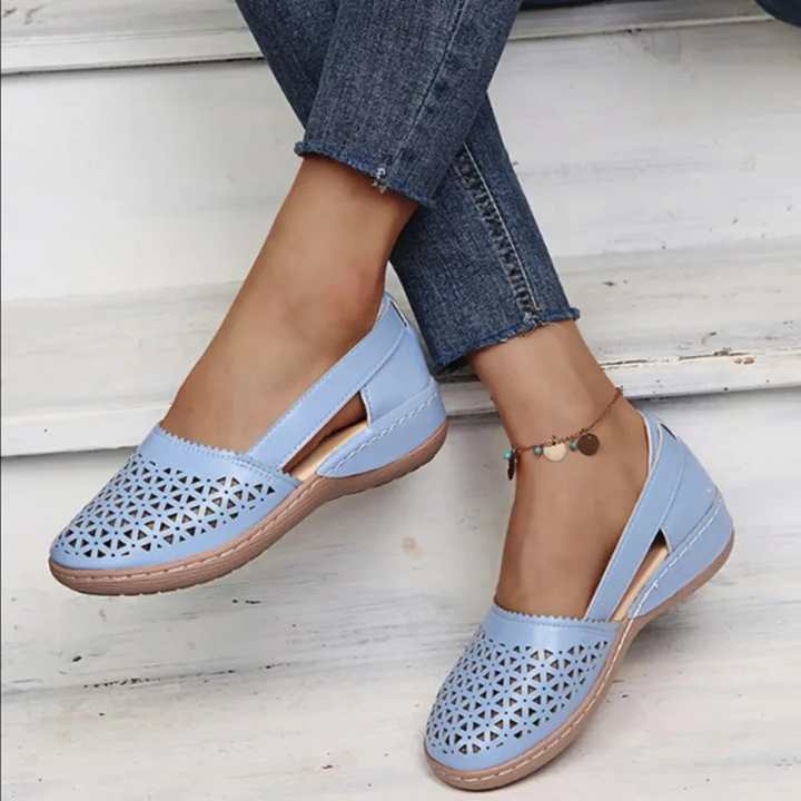 Damen Sommer Slipper Schuhe