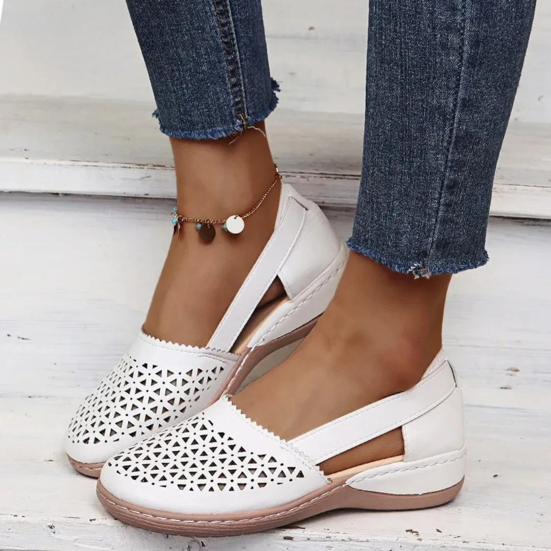 Damen Sommer Slipper Schuhe