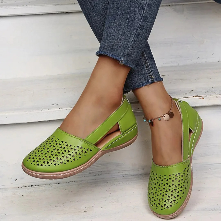 Damen Sommer Slipper Schuhe
