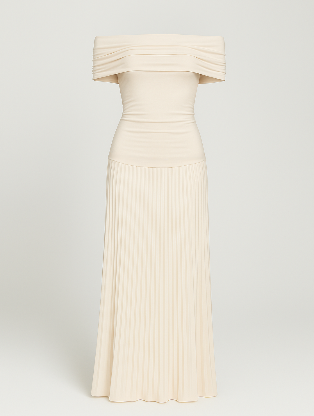 Jana | Damen Falten Maxi Kleid für Hochzeitsgäste
