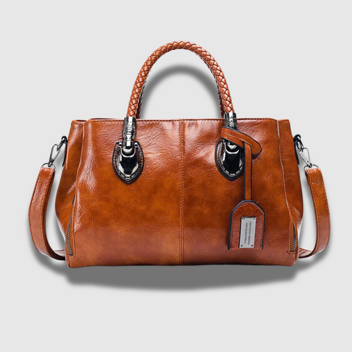 Borsetta Donna Spaziosa Tracolla Intrecciata Elegante