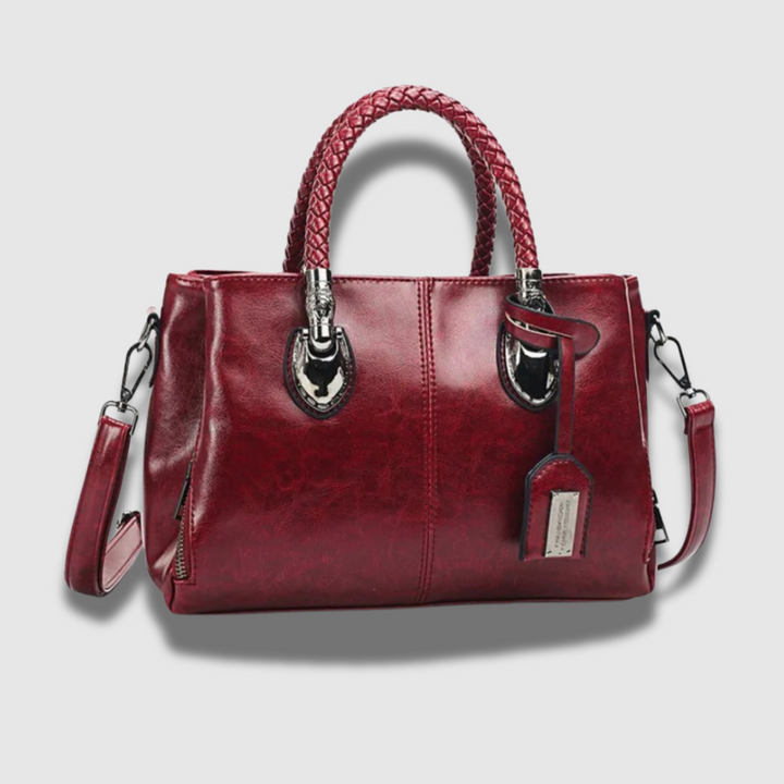 Borsetta Donna Spaziosa Tracolla Intrecciata Elegante