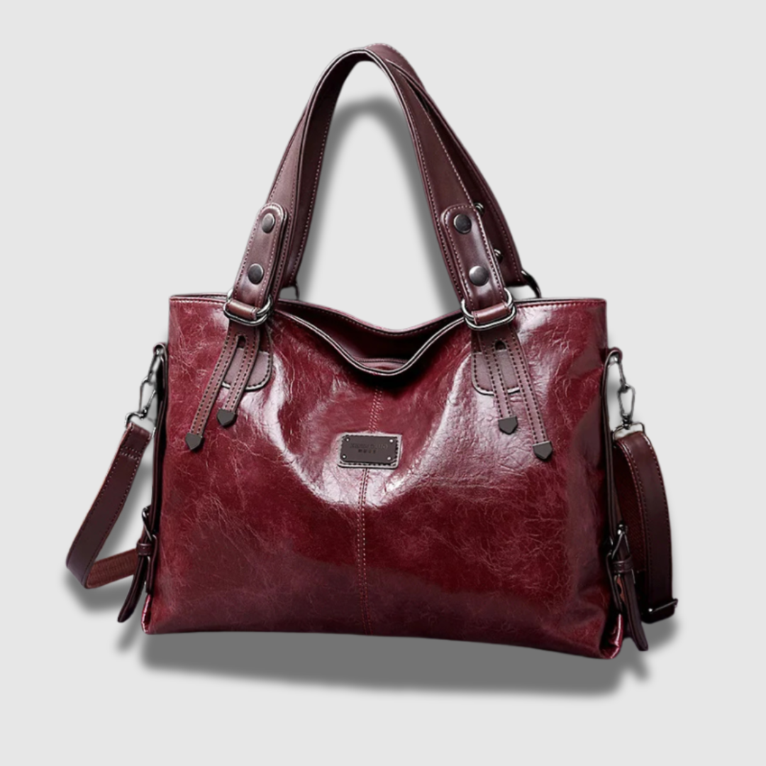 Borsa Elegante Donna in Pelle Lucida Raffinata