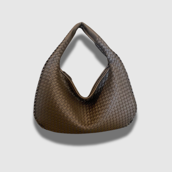 Borsa a Tracolla Donna in Pelle Intrecciata Elegante