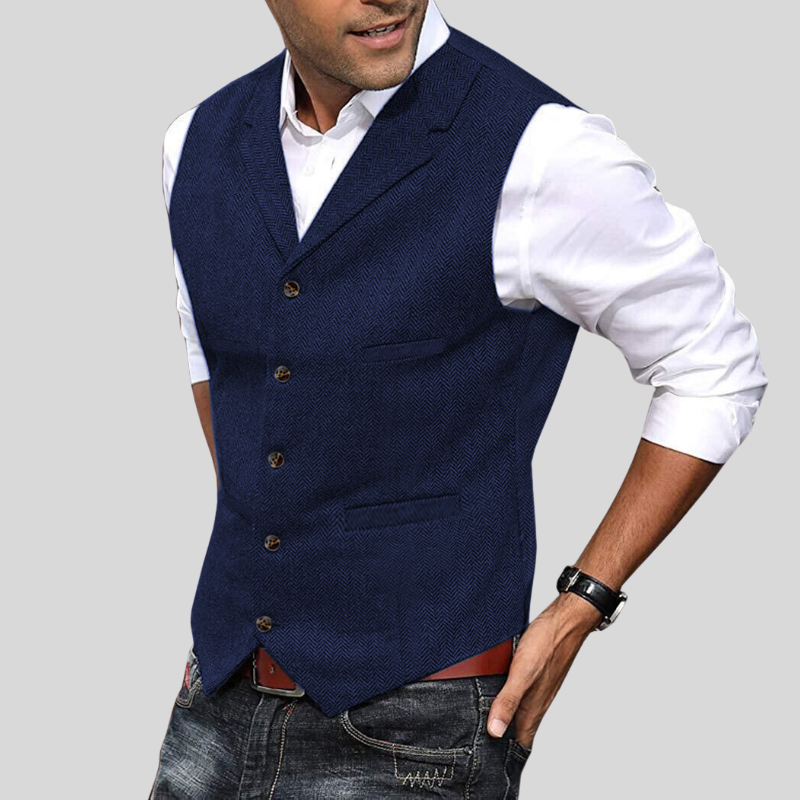 Leon – Men's soft vest Short sleeves - Image 9