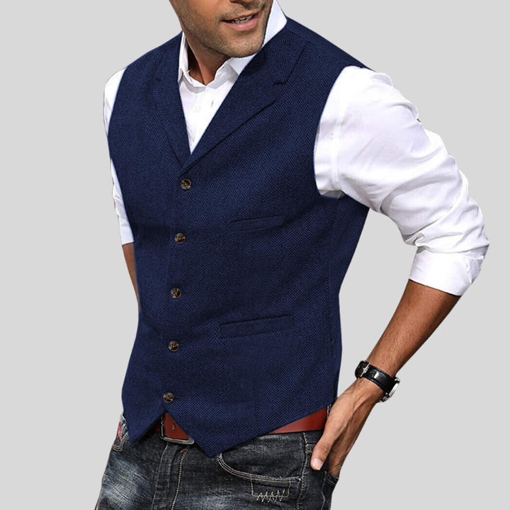 Leon – Men's soft vest Short sleeves - Image 9