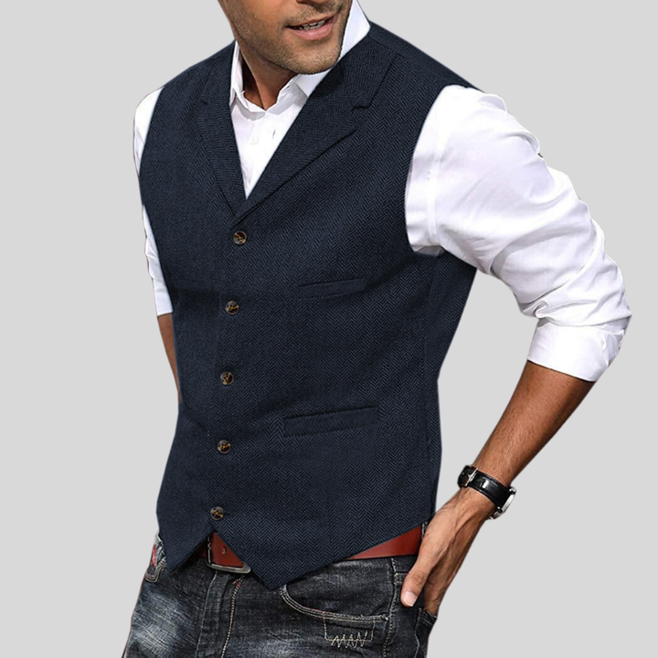 Leon – Men's soft vest Short sleeves - Image 10